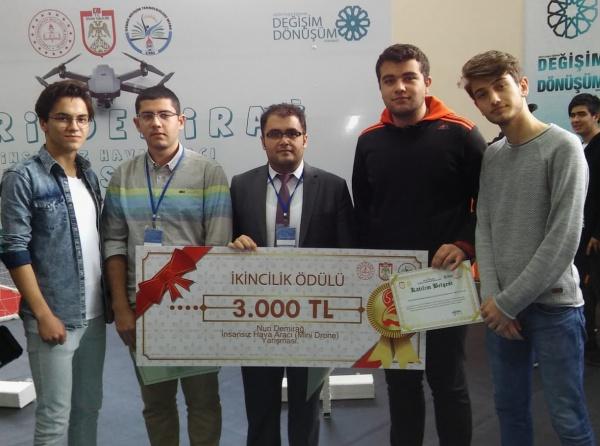 Nuri Demirağ İHA Yarışmasında Türk Güneşimiz İkinci Oldu