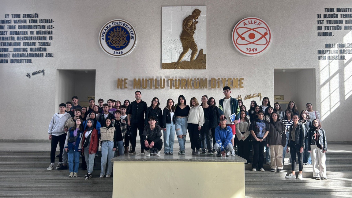 Öğrencilerimizle Ankara'da Üniversitelere Gezi Düzenlendi